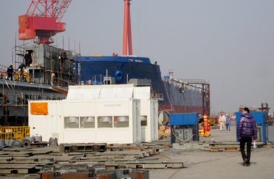 江蘇海通船舶有限公司 5000KW/AC440V/3P船用電站負(fù)載測試 江蘇海通船舶有限公司 5000KW/AC440V/3P船用電站負(fù)載測試