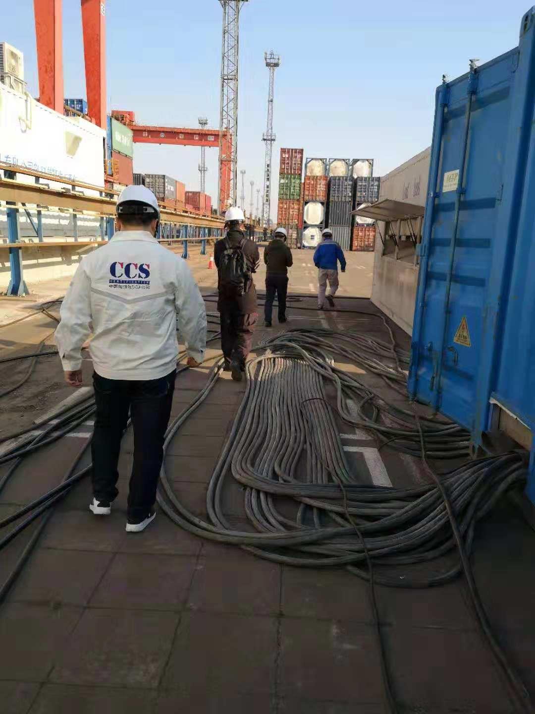 集裝箱碼頭岸電設施測試 集裝箱碼頭岸電設施測試