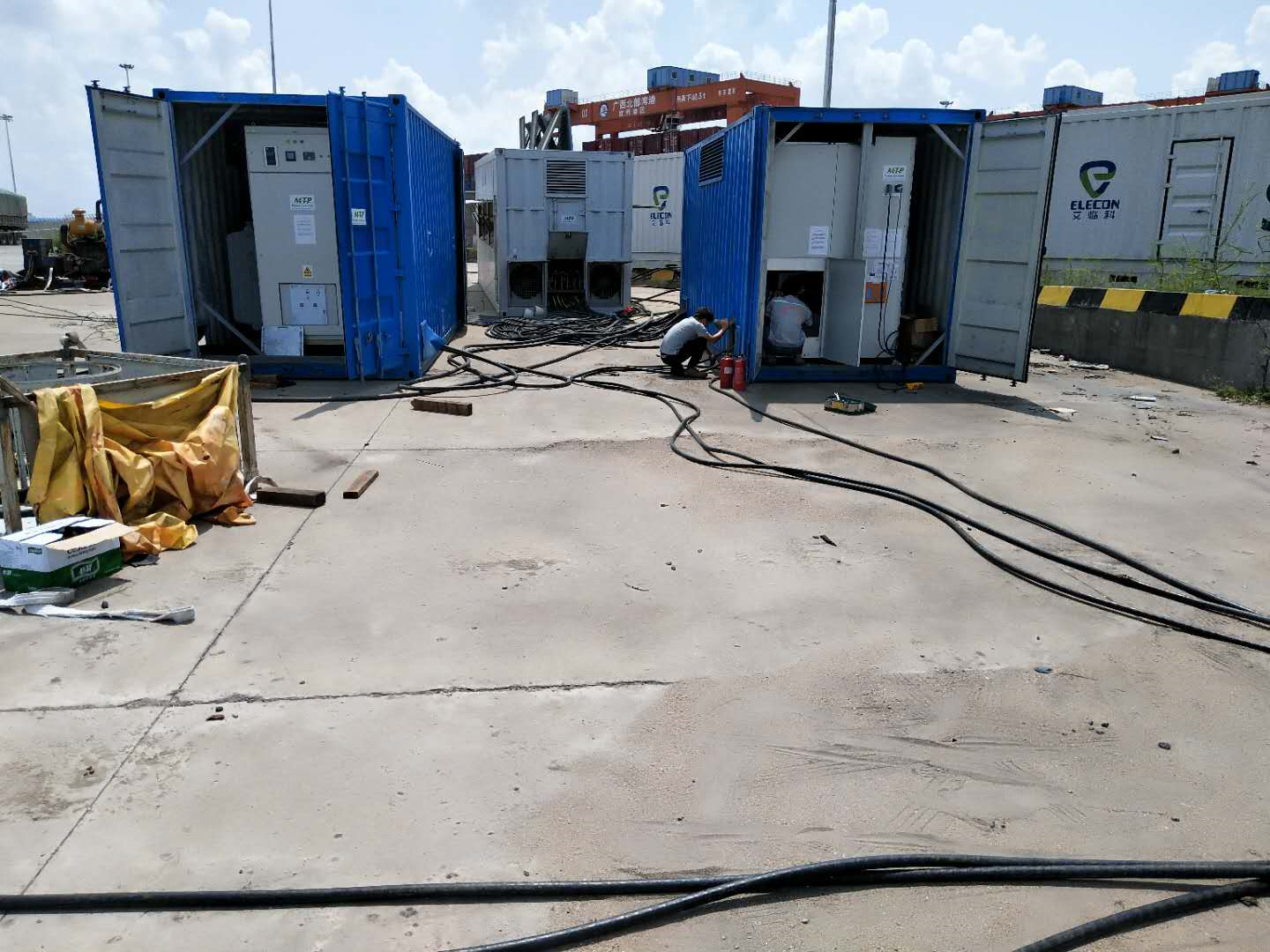 深圳大鏟灣岸電測試解決方案 深圳大鏟灣岸電測試解決方案